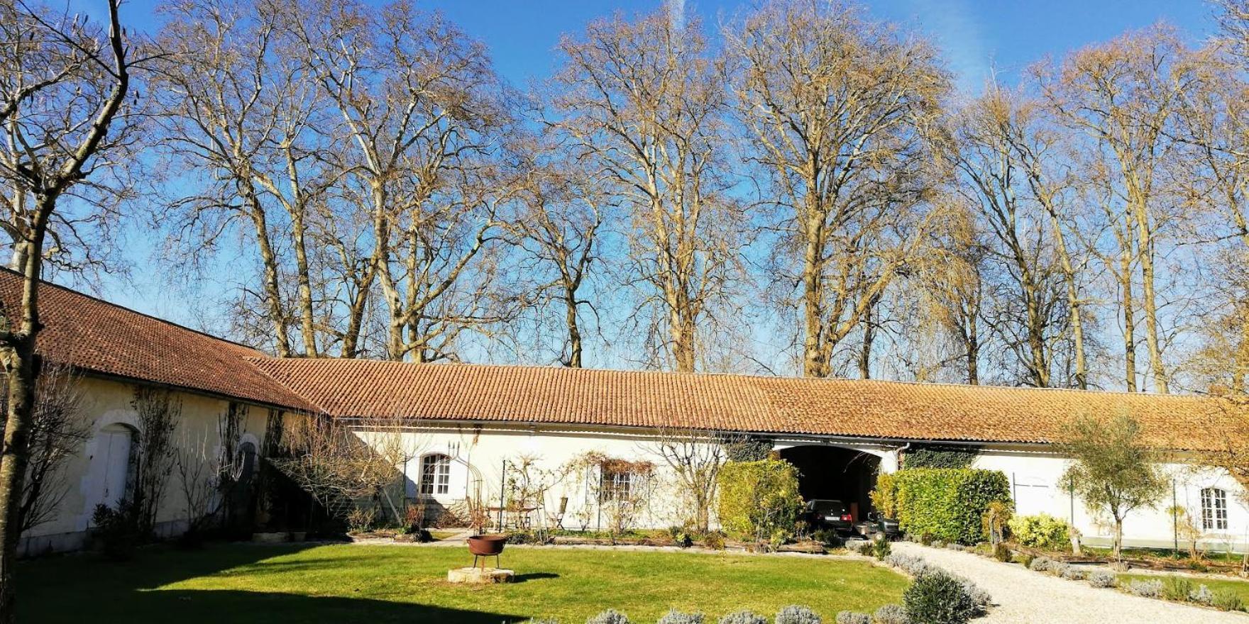 Le Domaine Des Platanes Bed & Breakfast Bourg-Charente Eksteriør bilde